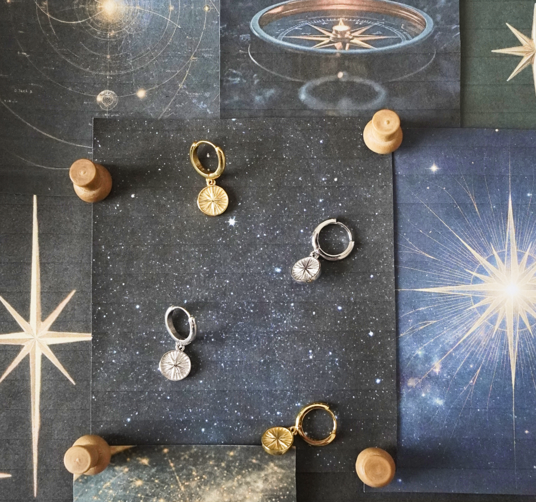 The Making of North Star Earrings