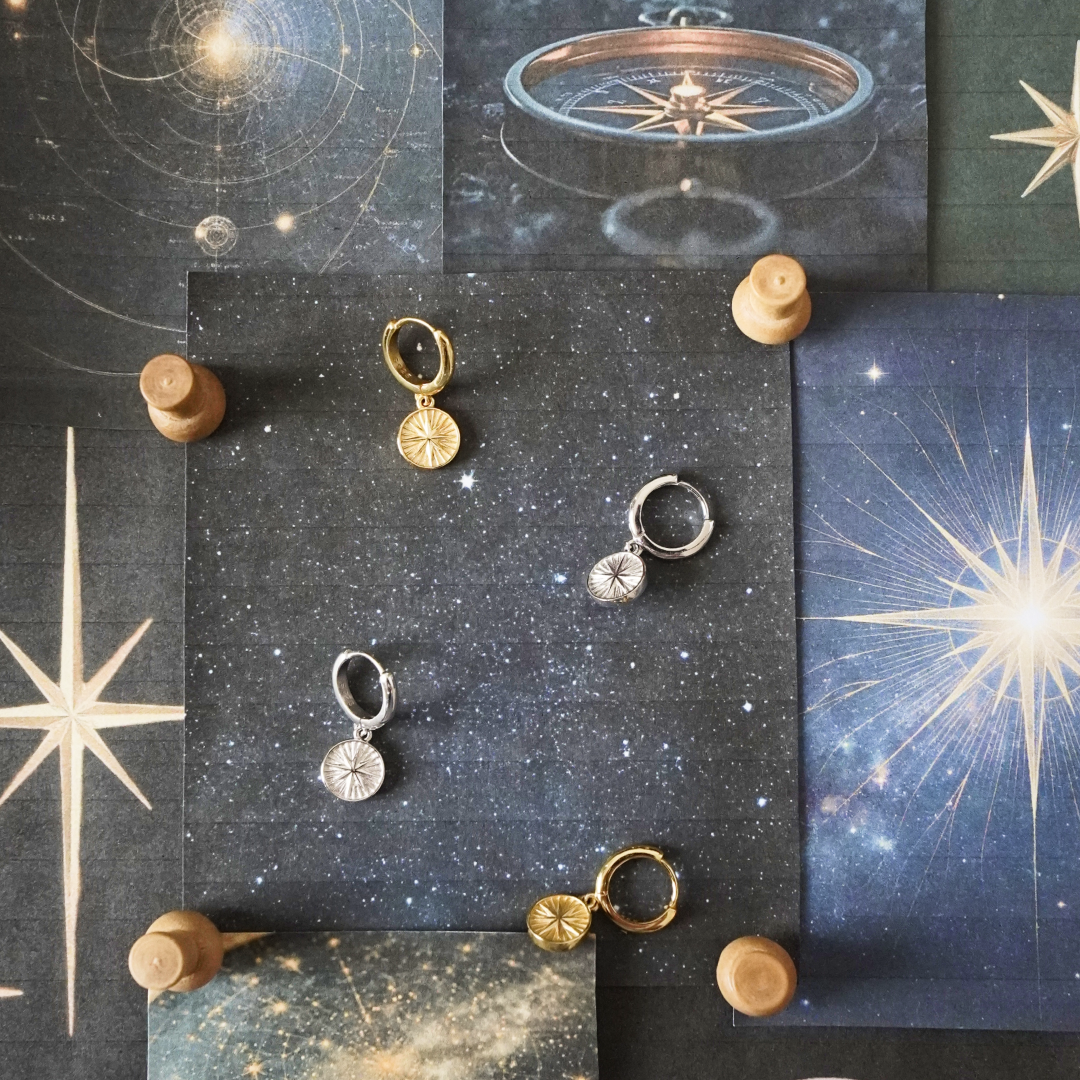 The Making of North Star Earrings