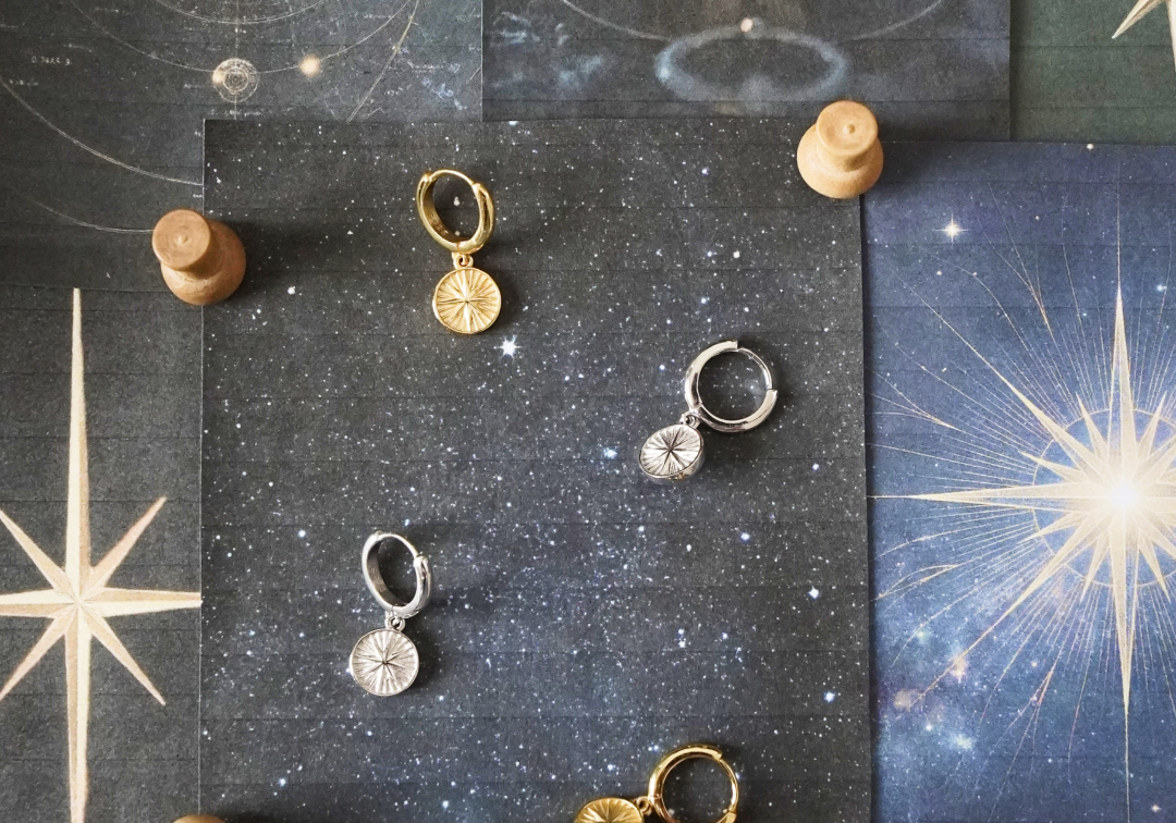 The Making of North Star Earrings