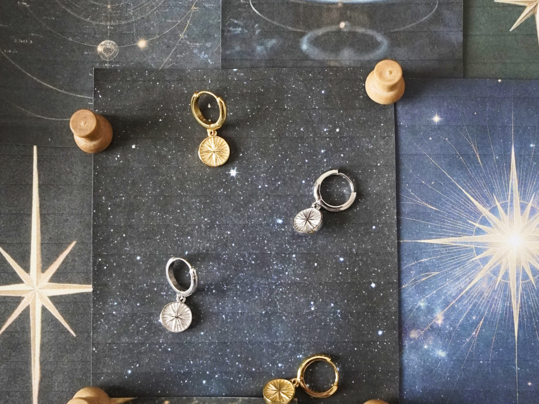 The Making of North Star Earrings