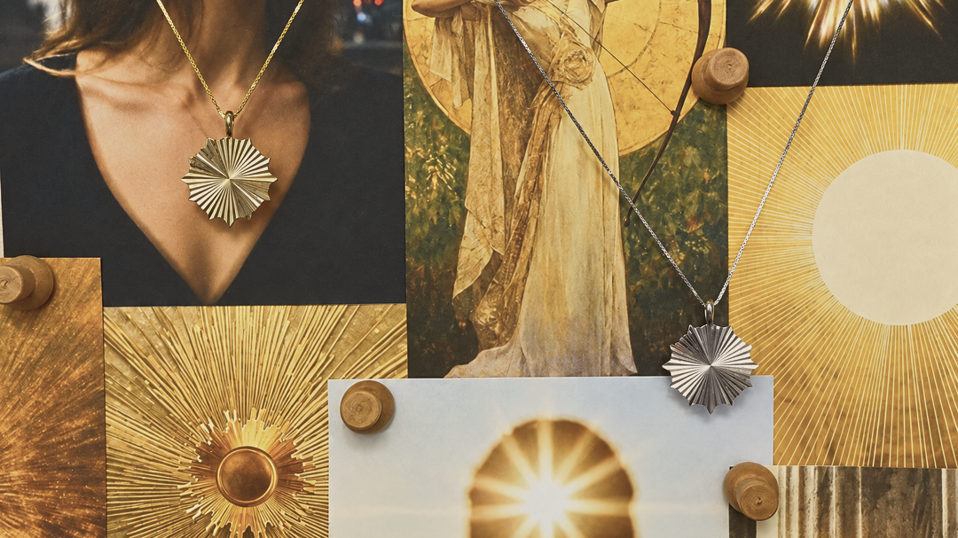 The Making of Sun & Shield Necklace