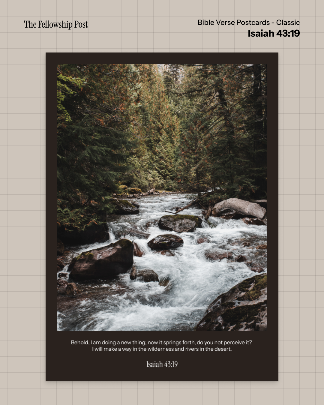 Bible Verse Postcards - Classic