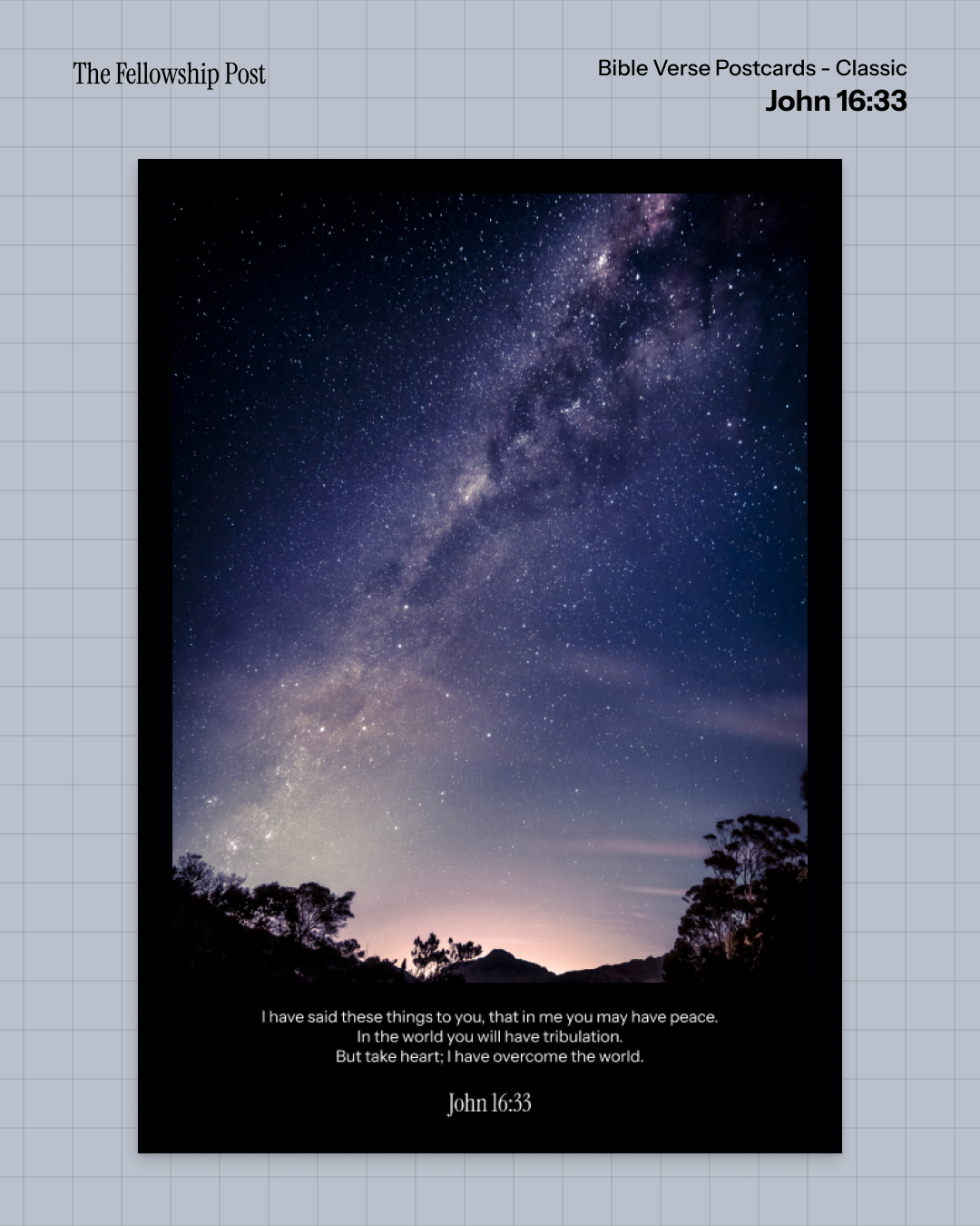 Bible Verse Postcards - Classic