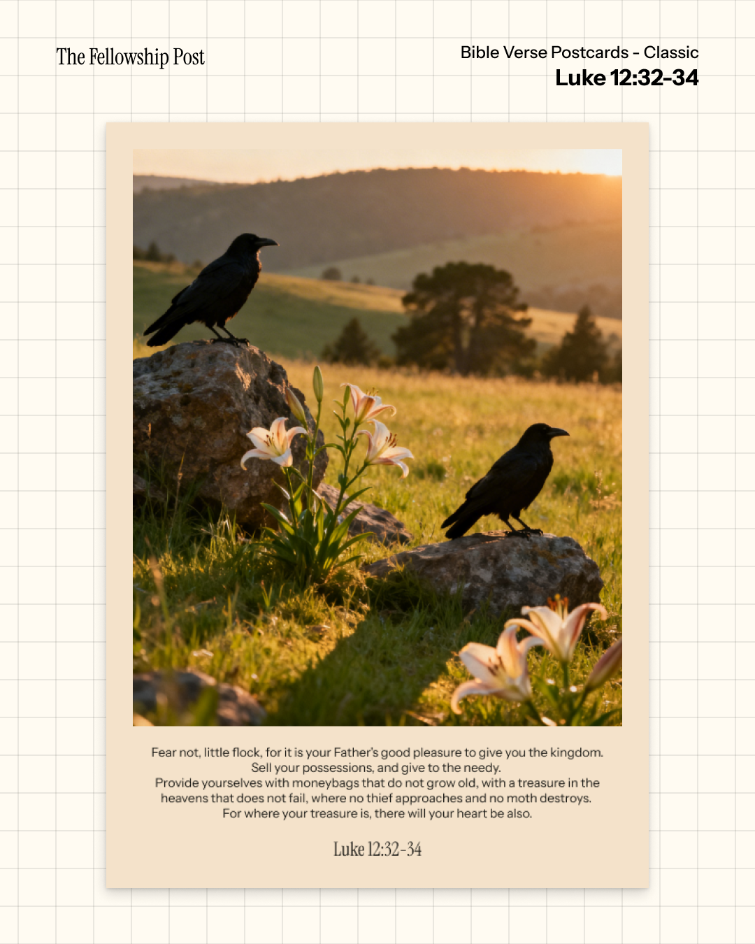 Bible Verse Postcards - Classic