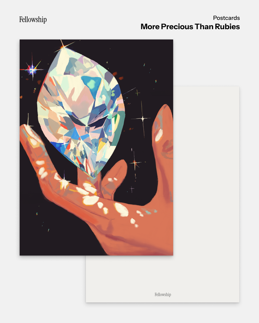 More Precious Than Rubies Postcard
