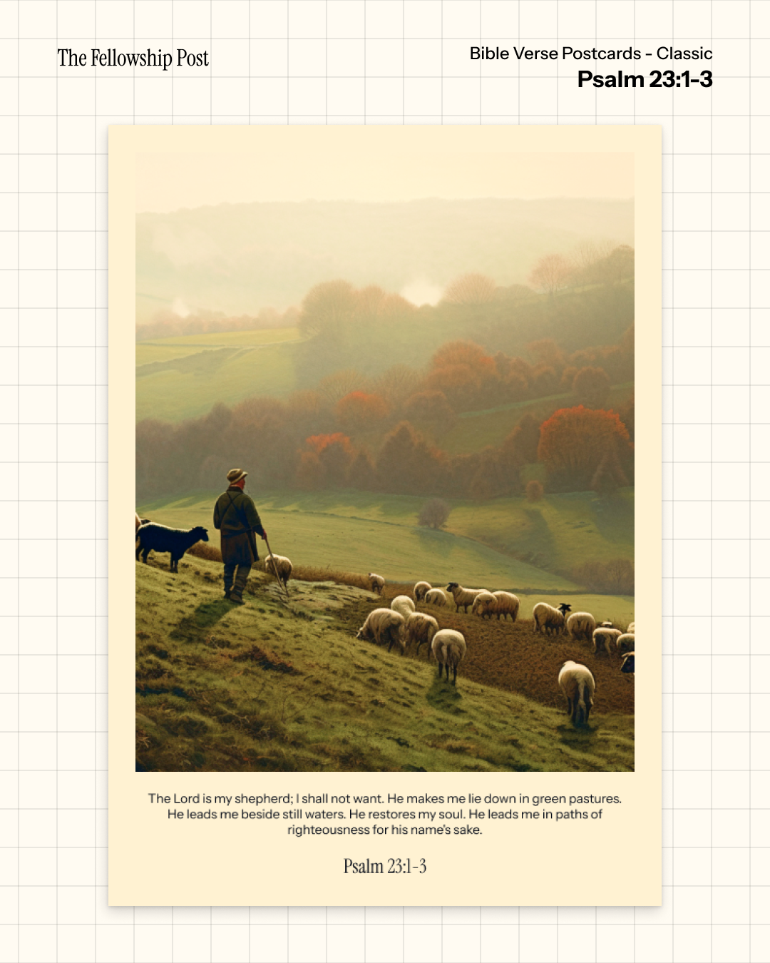 Bible Verse Postcards - Classic
