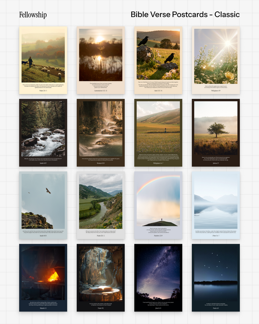 Bible Verse Postcards - Classic