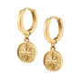 North Star Earrings - Gold