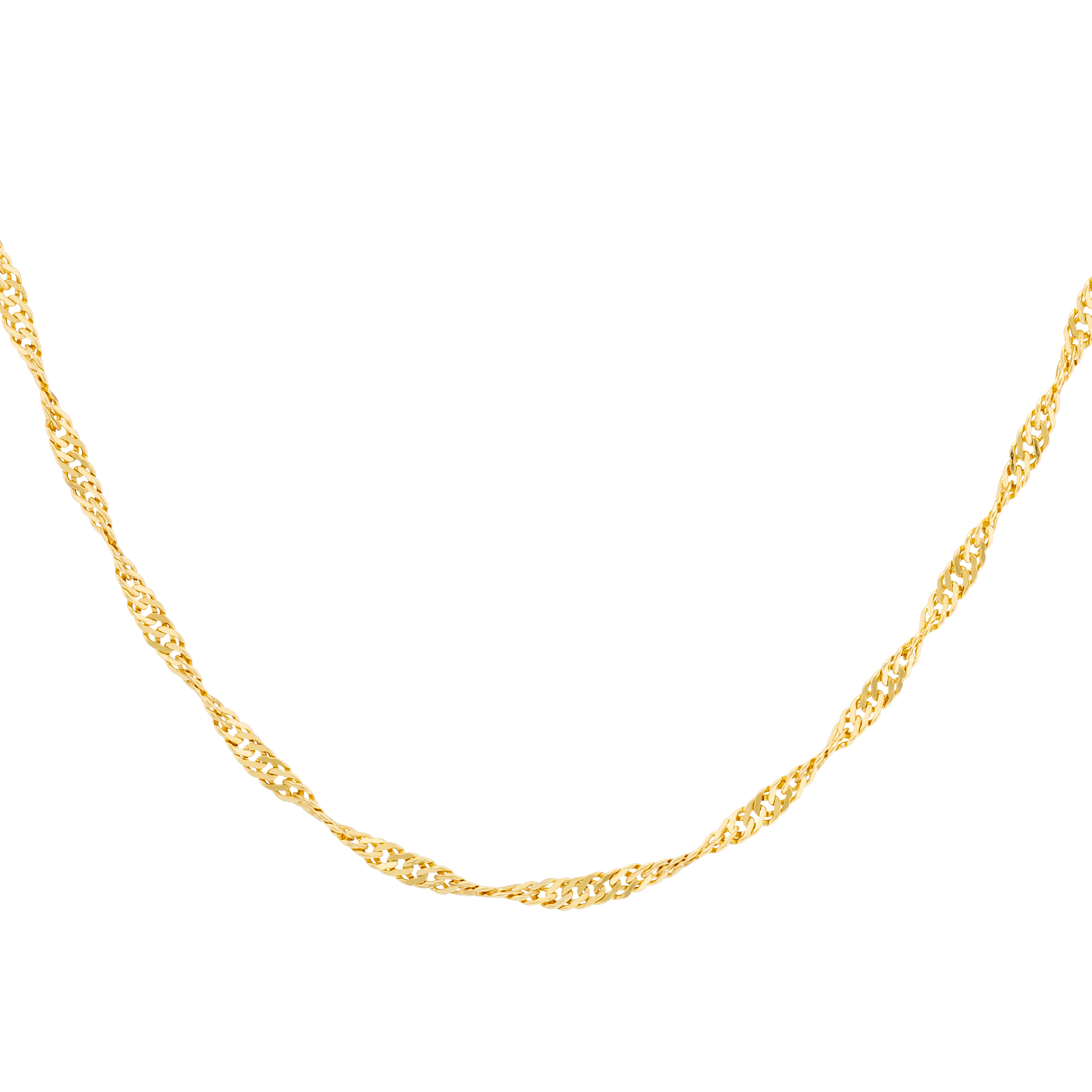 Rope Chain Necklace - Gold