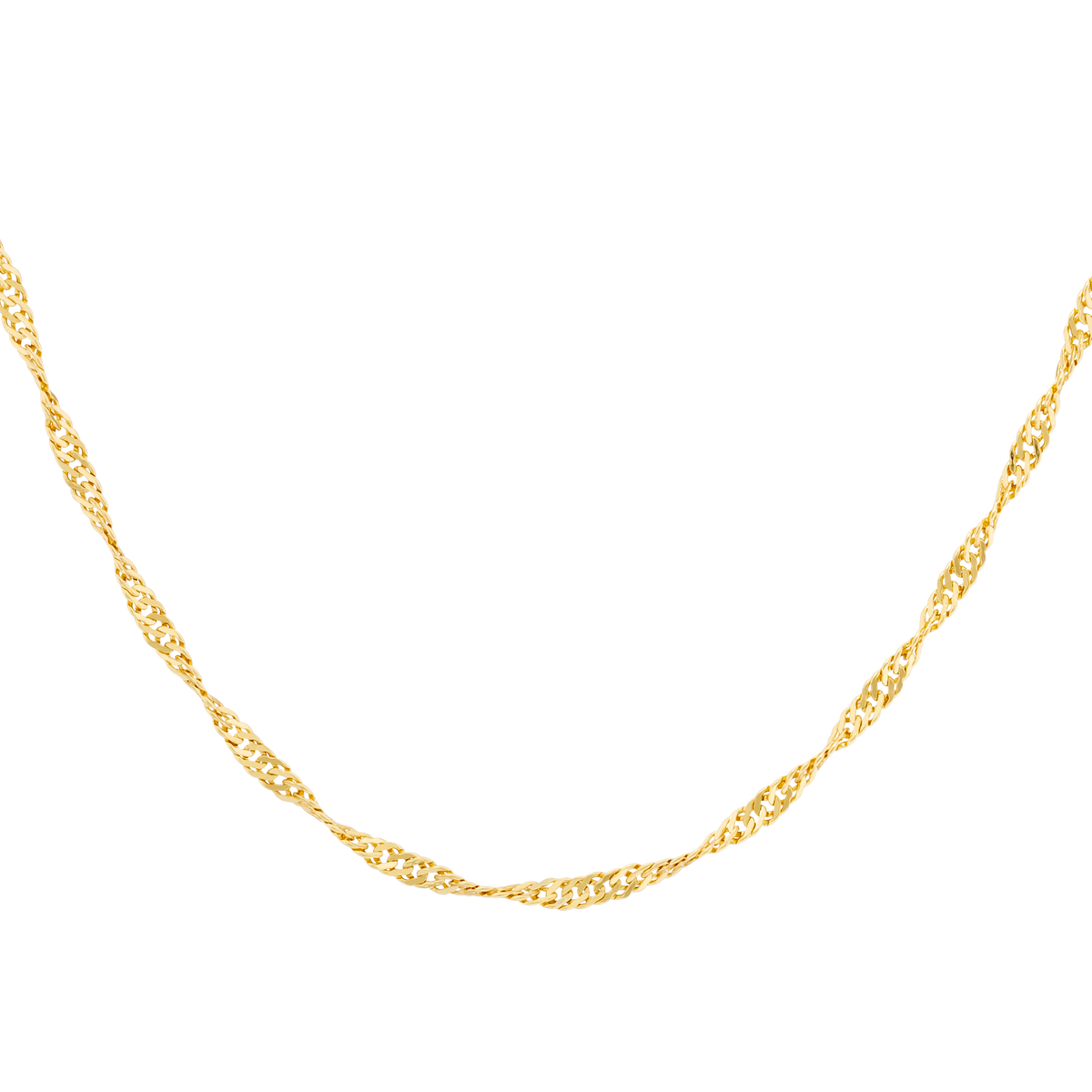 Rope Chain Necklace - Gold
